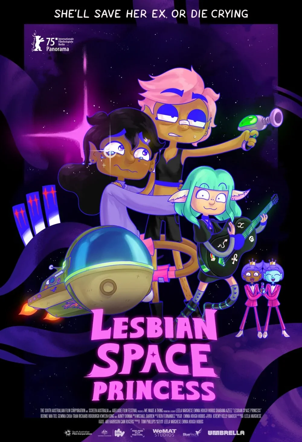 Lesbian Space Princess poster / official key art