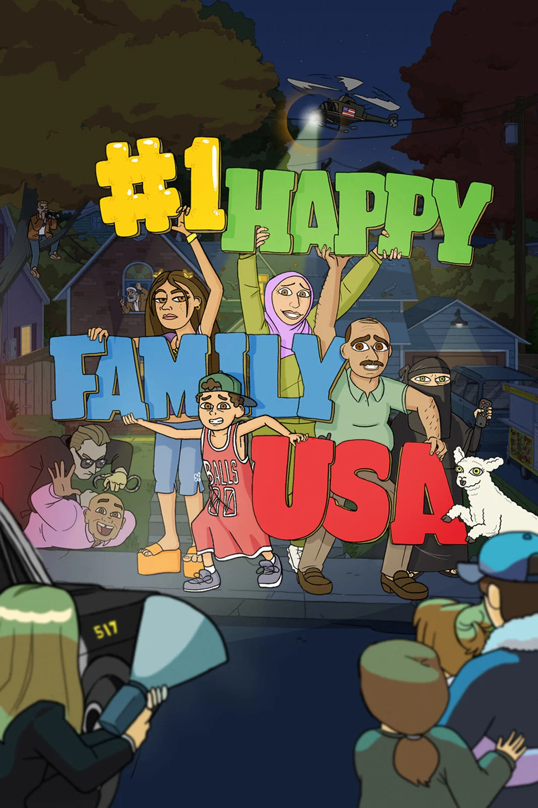#1 Happy Family USA series poster