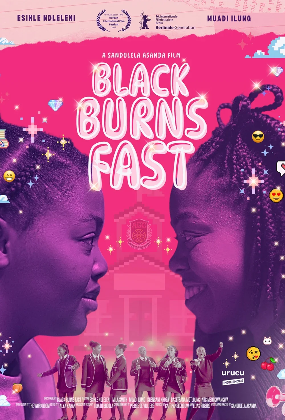 Black Burns Fast official poster/key art