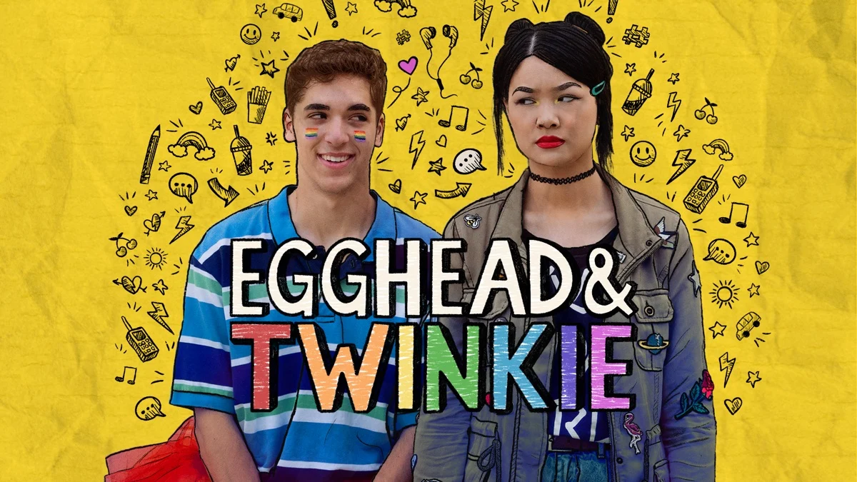 Egghead & Twinkie poster / key art