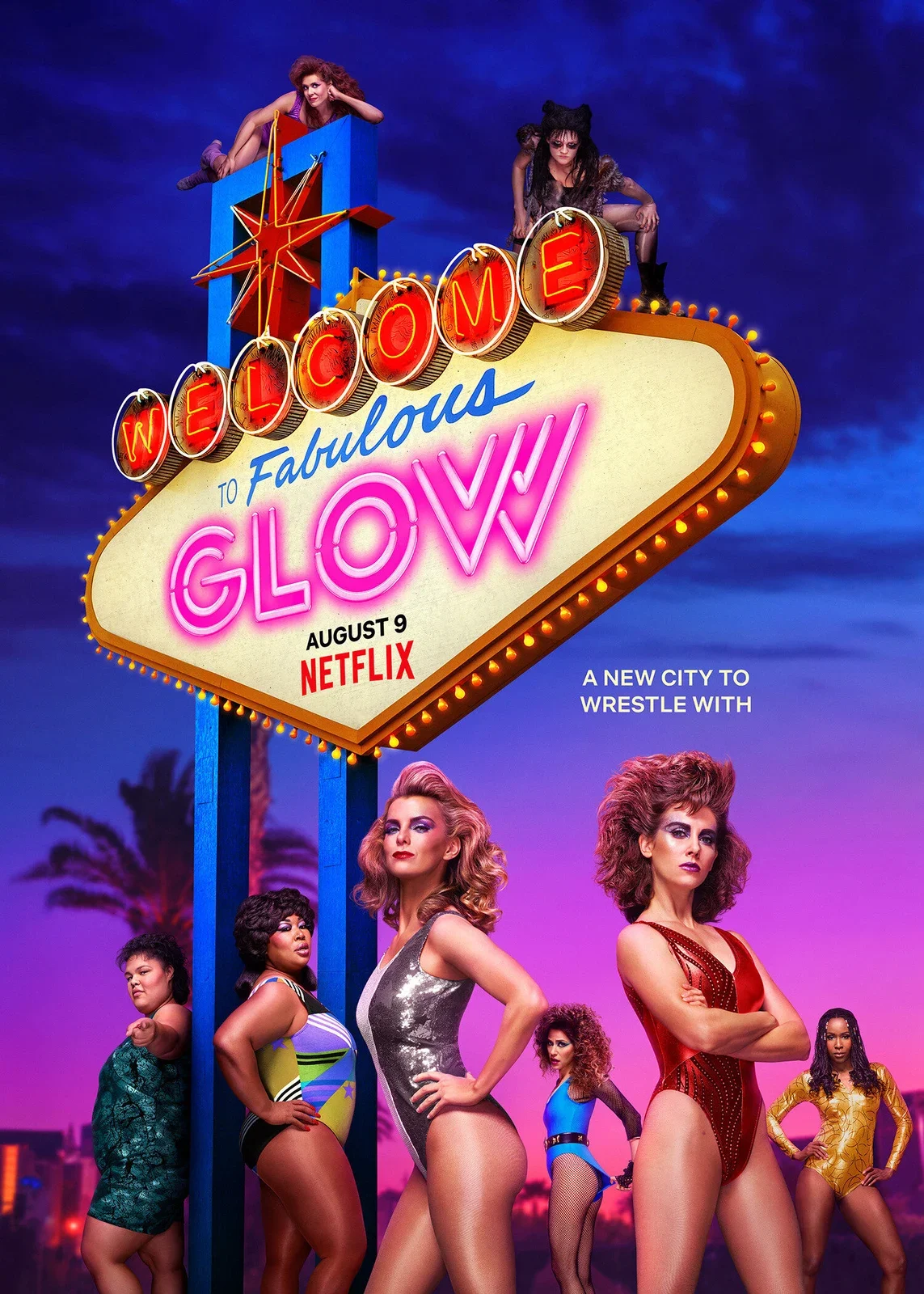 GLOW series poster