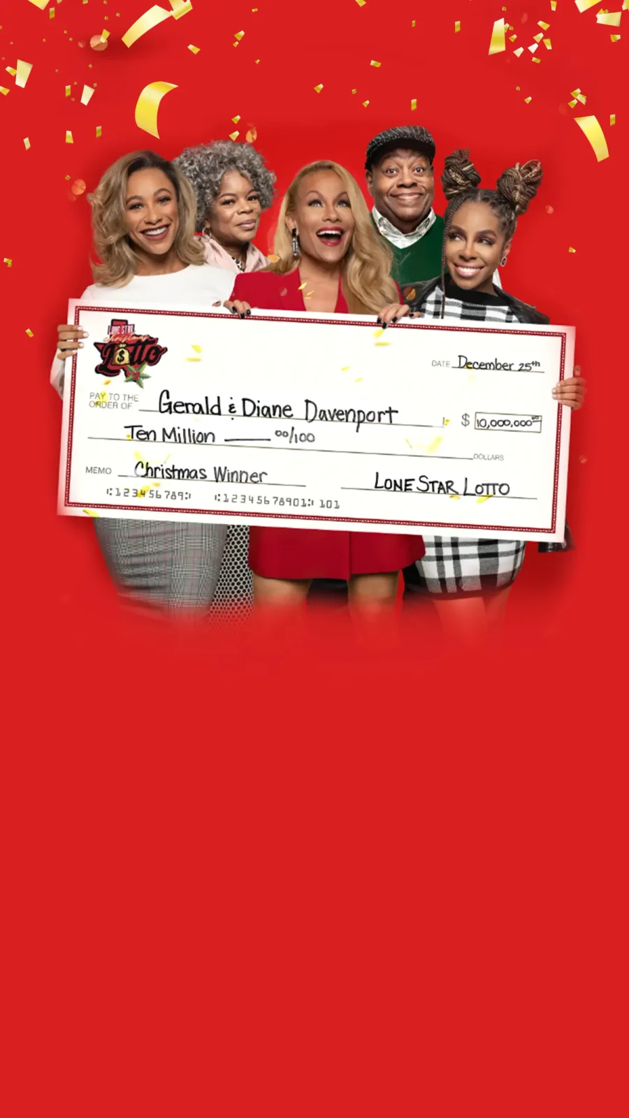 The Christmas Lottery film poster