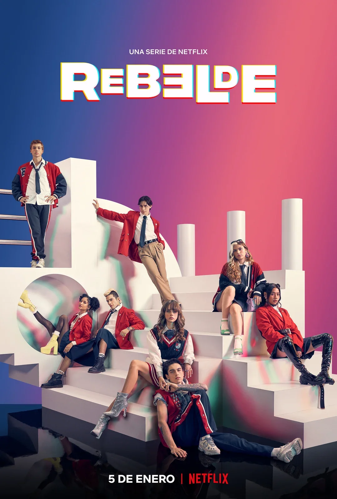 Rebelde series poster