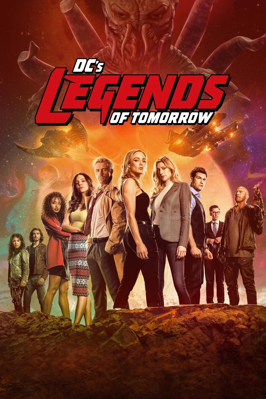 DC's Legends of Tomorrow series poster